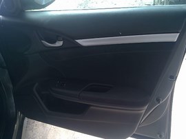 2016 HONDA CIVIC, GRAY, EX-L MODEL, 1.5L TURBO, AT.  A25189